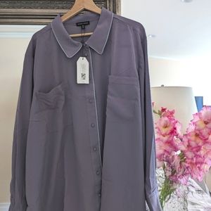 Universal Standard Better-than-silk pajama blouse